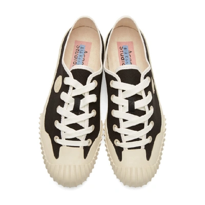 Shop Acne Studios Black Bla Konst Tennis Sneakers