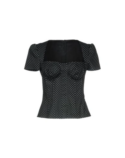 Dolce & Gabbana Denim Shirts In Black