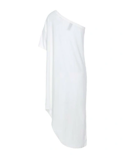 Shop Bobi Short Dress In White