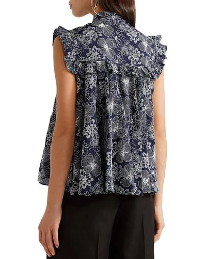 Shop Co Blouse In Dark Blue