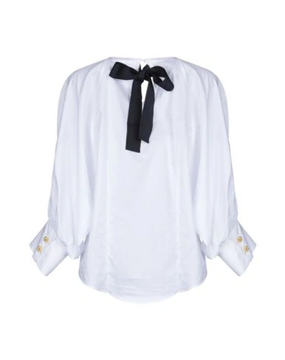 Shop Edward Achour Blouse In White