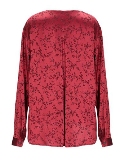 Shop Walter Voulaz Blouse In Red