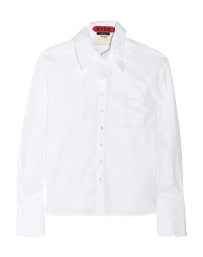 Shop Ronald Van Der Kemp Shirts In White