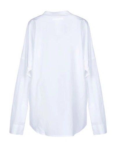 Shop Barbara Alan Solid Color Shirts & Blouses In White