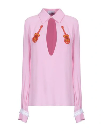 Shop Au Jour Le Jour Blouse In Pink