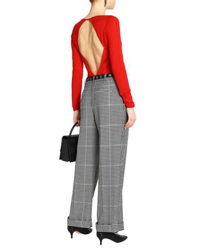 Shop Amanda Wakeley Cashmere Blend In Red