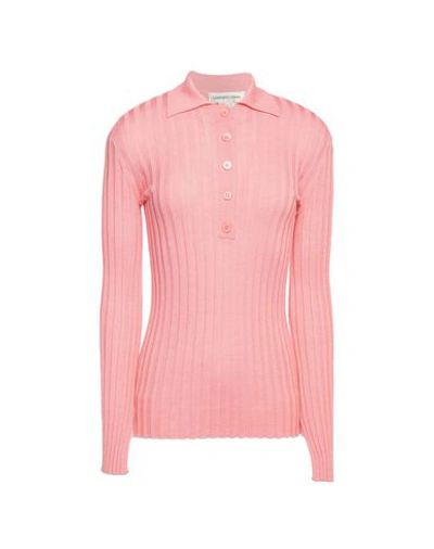 Shop Lamberto Losani Woman Sweater Pink Size S Virgin Wool, Silk
