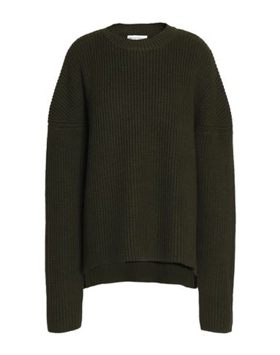 Shop Amanda Wakeley Sweater In Dark Green