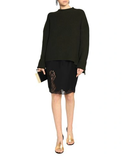 Shop Amanda Wakeley Sweater In Dark Green