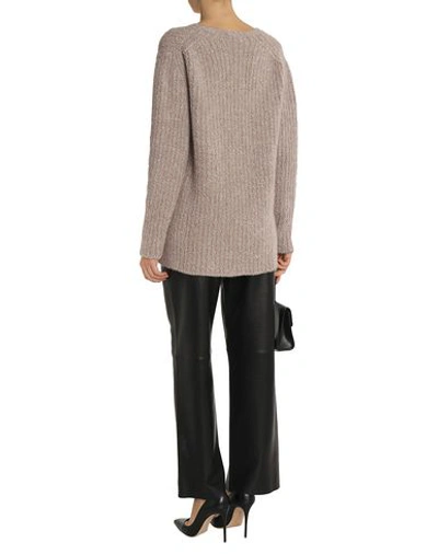 Shop Calvin Klein Collection Cashmere Blend In Dove Grey