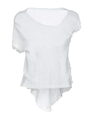 Shop Alessandra Marchi Sweater In White