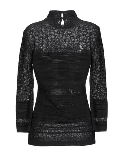 Roberto Cavalli Turtleneck In Black
