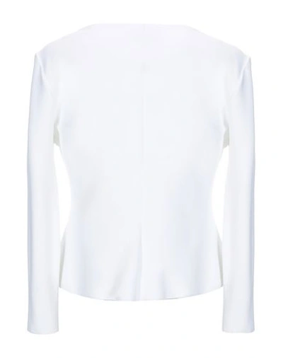 Shop Emporio Armani Blazers In White