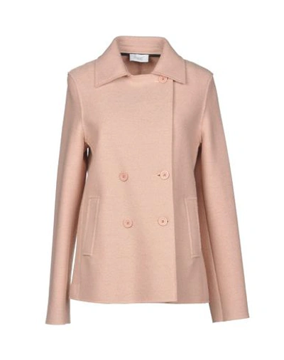 Shop Hopper Coat In Pink