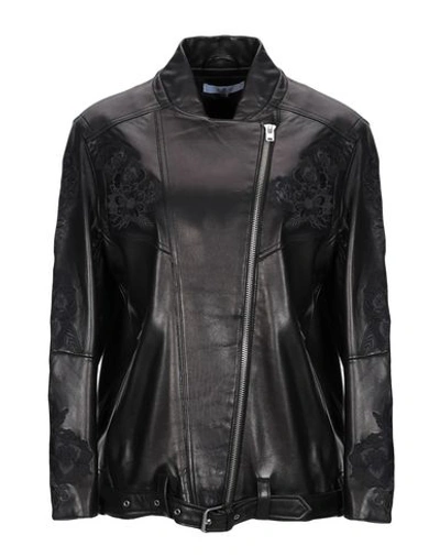 Shop Iro Biker Jacket In Black