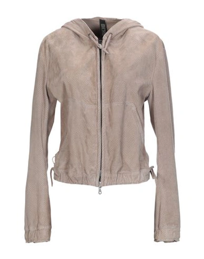 Shop Matchless Leather Jacket In Beige