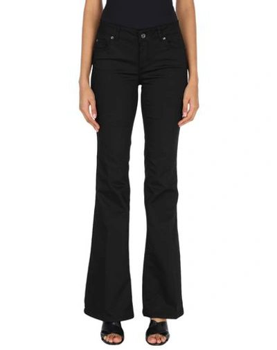 Shop Liu •jo Woman Pants Black Size 33w-36l Cotton, Polyester, Elastane