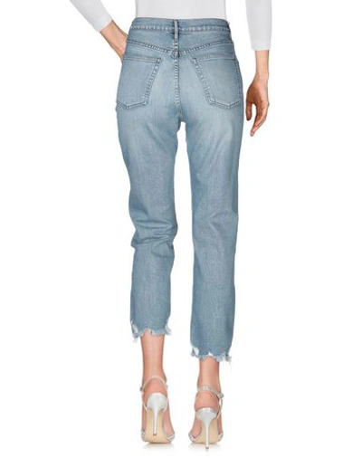 Shop 3x1 Woman Jeans Blue Size 23 Cotton, Elastane