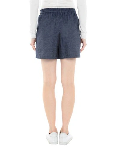 Shop Alcoolique Denim Shorts In Blue