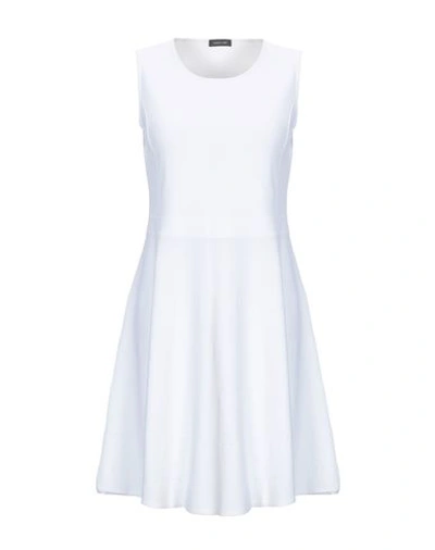 Shop Anneclaire Short Dress In White