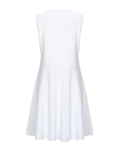 Shop Anneclaire Short Dress In White