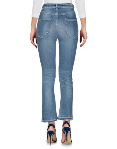 Shop Acynetic Denim Pants In Blue