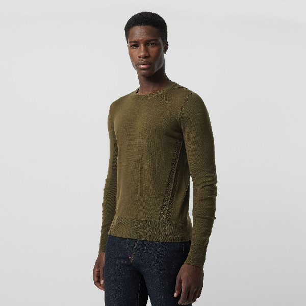 burberry green sweatshirt