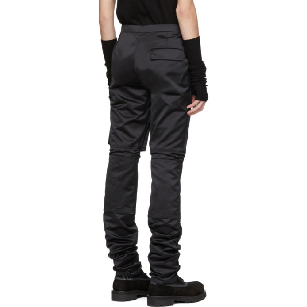 raf simons slim space pants