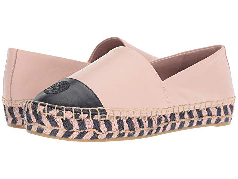 tory burch color block platform espadrille