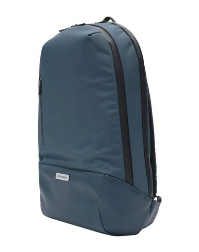 Shop Moleskine Backpacks In Dark Blue