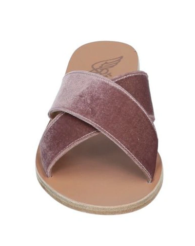Shop Ancient Greek Sandals Sandals In Light Brown