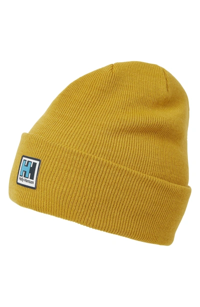 Shop Helly Hansen Urban Beanie - Yellow In Arrowood