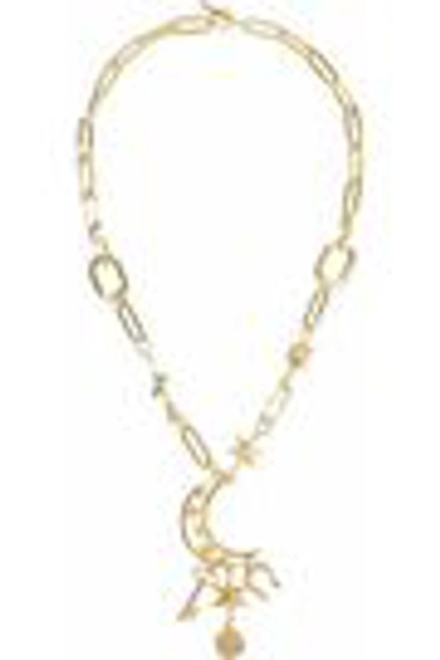 Shop Noir Jewelry Woman Gold-tone Necklace Gold