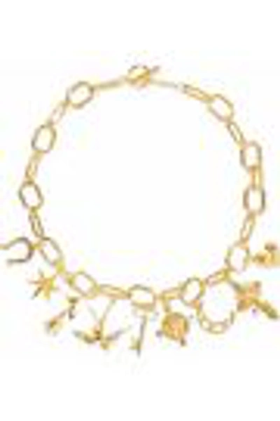 Shop Noir Jewelry Woman Gold-tone Necklace Gold