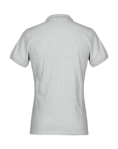 Shop Diesel Polo Shirt In Light Grey