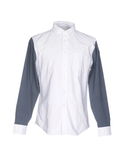 Shop Wooster + Lardini Patterned Shirt In White