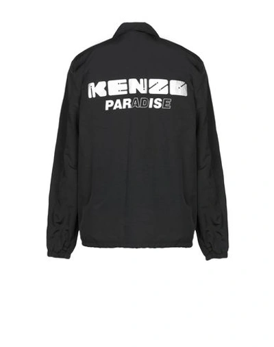Shop Kenzo Full-length Jacket In Black