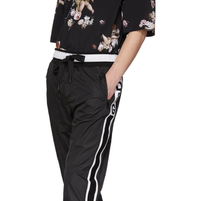 Shop Dolce & Gabbana Black Jogging Lounge Pants In N0000 Black