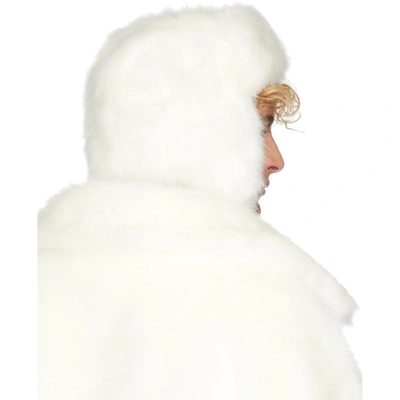 Shop Landlord White Faux-fur Trapper Hat