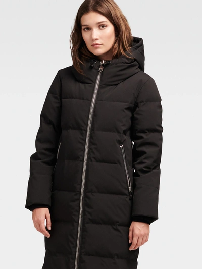 Hooded Cinch Bottom Cocoon Puffer Coat Created For Macy s In Black