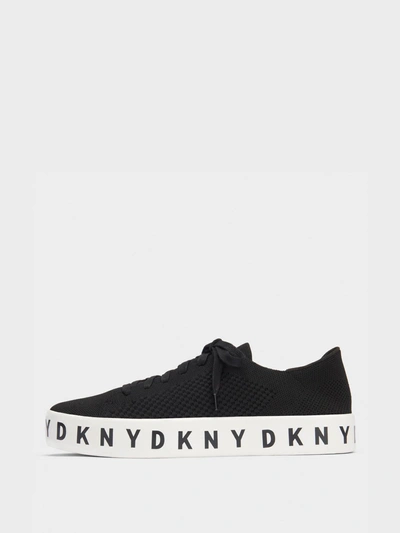 Shop Donna Karan Dkny Women's Banson Platform Sneaker - In Black