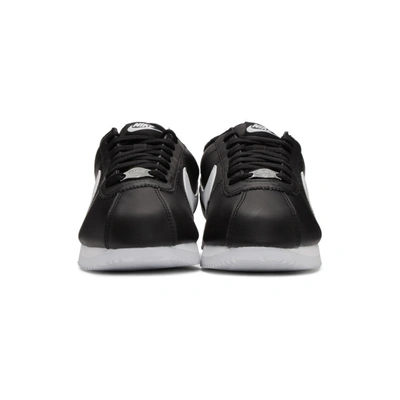 NIKE 黑色 BASIC CORTEZ 皮革运动鞋