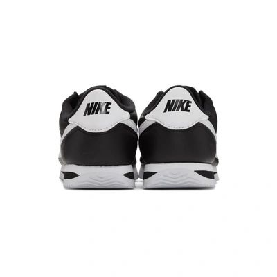 NIKE 黑色 BASIC CORTEZ 皮革运动鞋