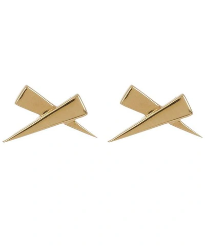 Shop Daou Gold Kisses Stud Earrings