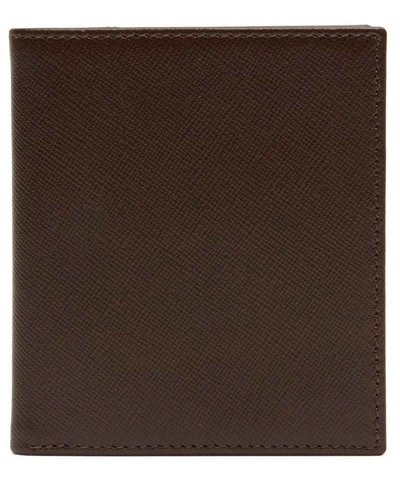 Shop Christys' Hats Paul Leather Wallet In Brown