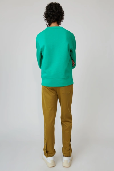 Regular fit sweatshirt sharp green