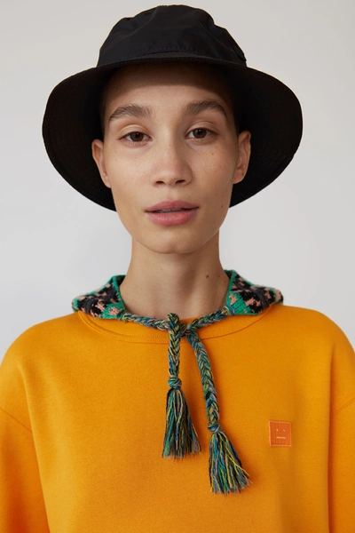 Regular fit sweatshirt sharp orange