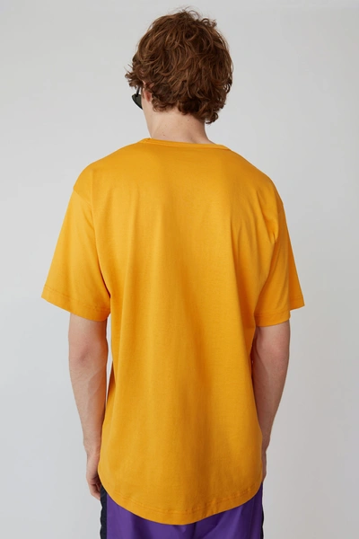 Short sleeved t-shirt sharp orange