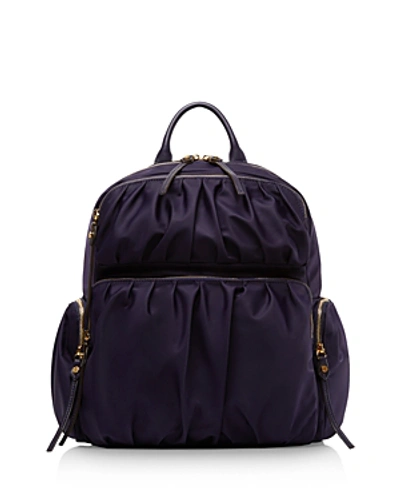Shop Mz Wallace Madelyn Backpack In Boysenberry/gold