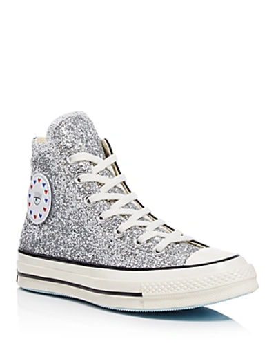 Flat shoes Chiara Ferragni - Flirting silver glitter flat pointy shoes -  CF2010